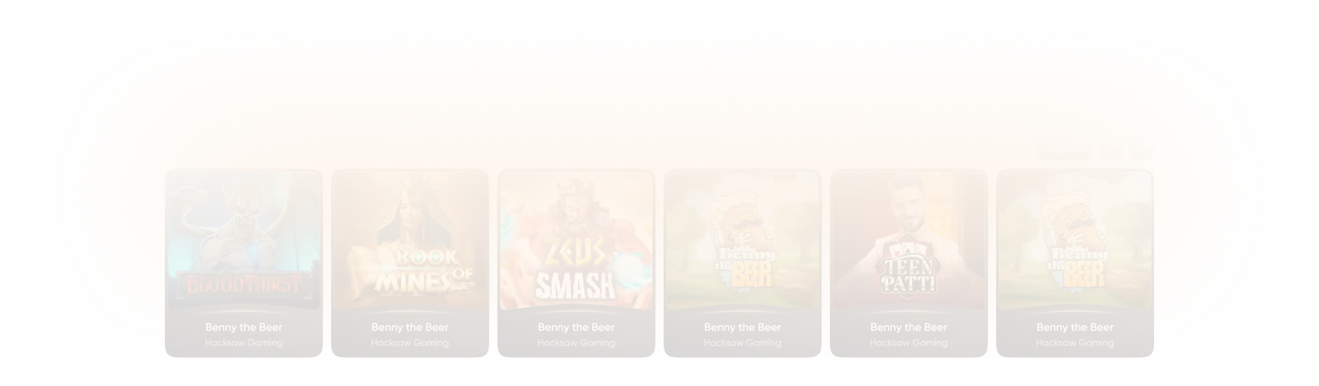 Casino games background preview